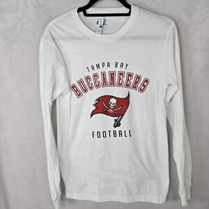 Tampa Bay Buccaneers Football Long Sleeve Shirt White Starter Women's M NFL